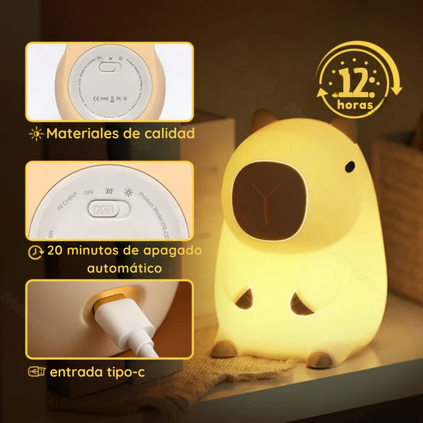 El brillo del Capibara